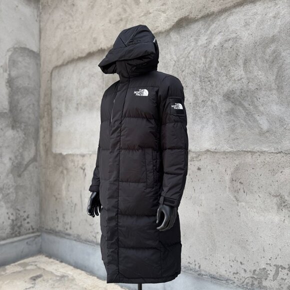 The North Face Black Long Down Jacket - Picture 2 of 9